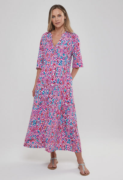 Cusco Print Anja Dress - Multi